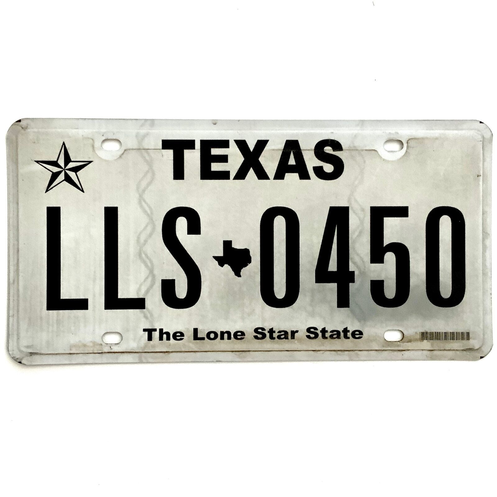 Untagged Texas The Lone Star State Truck License Plate LLS 0450 US Texas