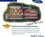 Dept 56 hard rock cafe orlando lighted ornament tag thumb155 crop
