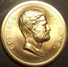 Gem Unc James Monroe Presidential Bronze Inauguration Medallion~Free Shipping
