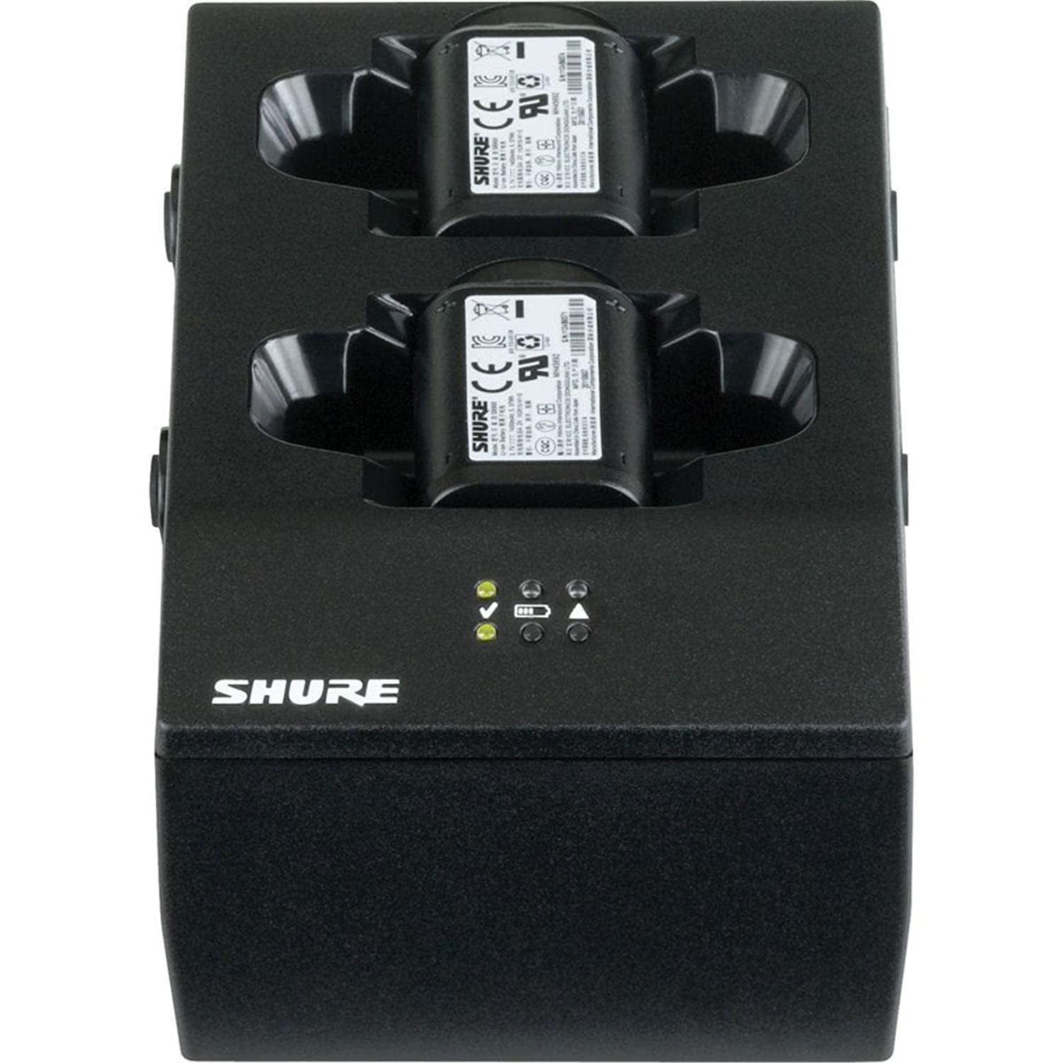 Shure SBC200-US Dual Docking Charger with PS45US Power Supply, Recharging Statio