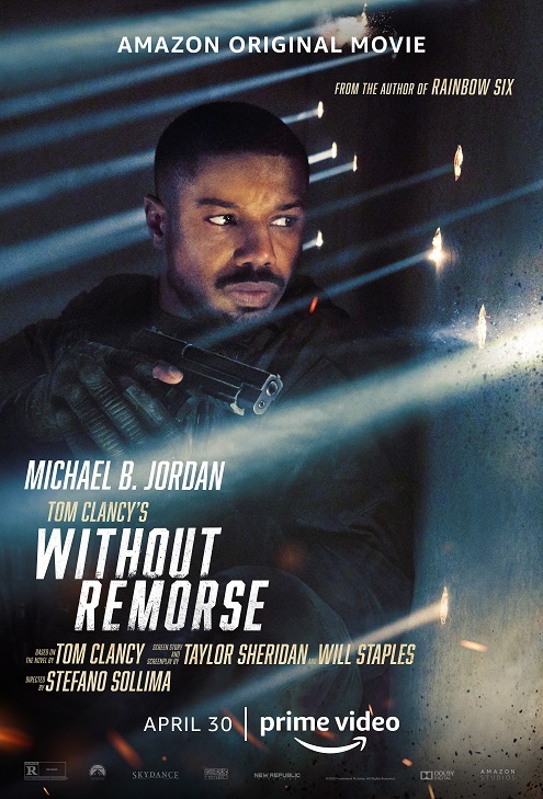 Without Remorse Poster 2021 Michael B Jordan Movie Art Film Print 24x36 32x48