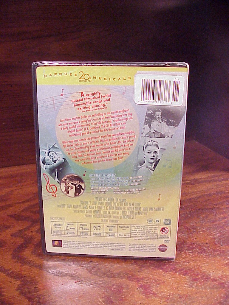 The Girl Next Door DVD, 1953 Musical, New and Sealed, Dan Dailey, June