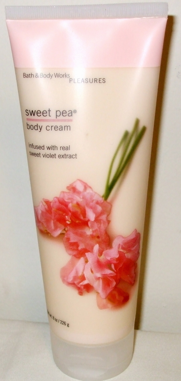 Bath and Body Works New Sweet Pea Body Cream 8 oz Body Lotions