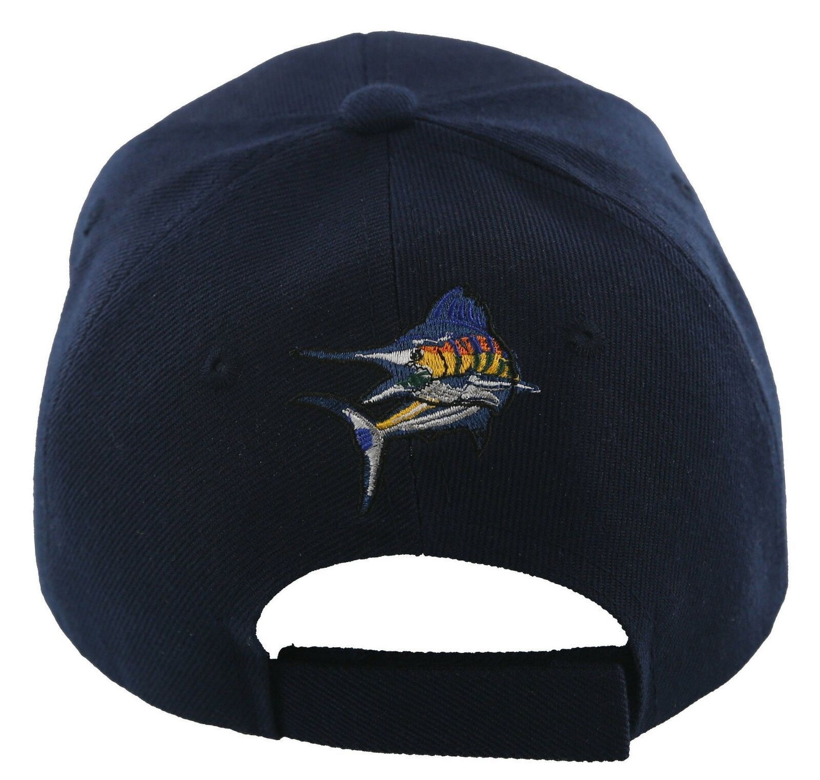 NEW! OUTDOOR SPORTS SWORDFISH FISHING MARINE BALL CAP HAT NAVY Men's Hats