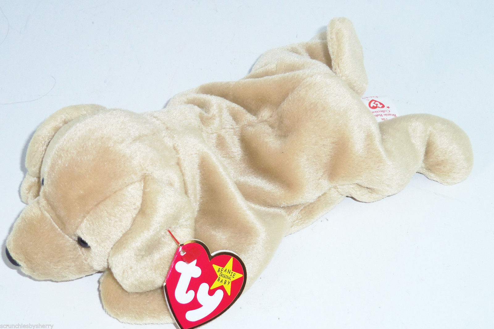 Fetch Dog Ty Beanie Baby Babies 1998 - Retired