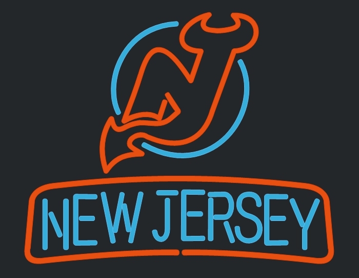 New Jersey Devils Beer Bar Neon Light Sign 16'' x 14'' Other