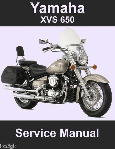 yamaha xvs 650 manual