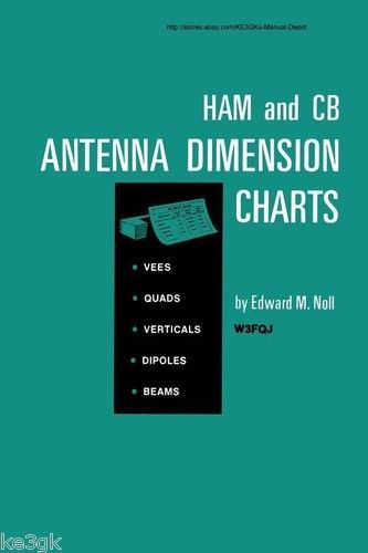 Antenna Builders Dimension Charts - HAM - CB -CDROM