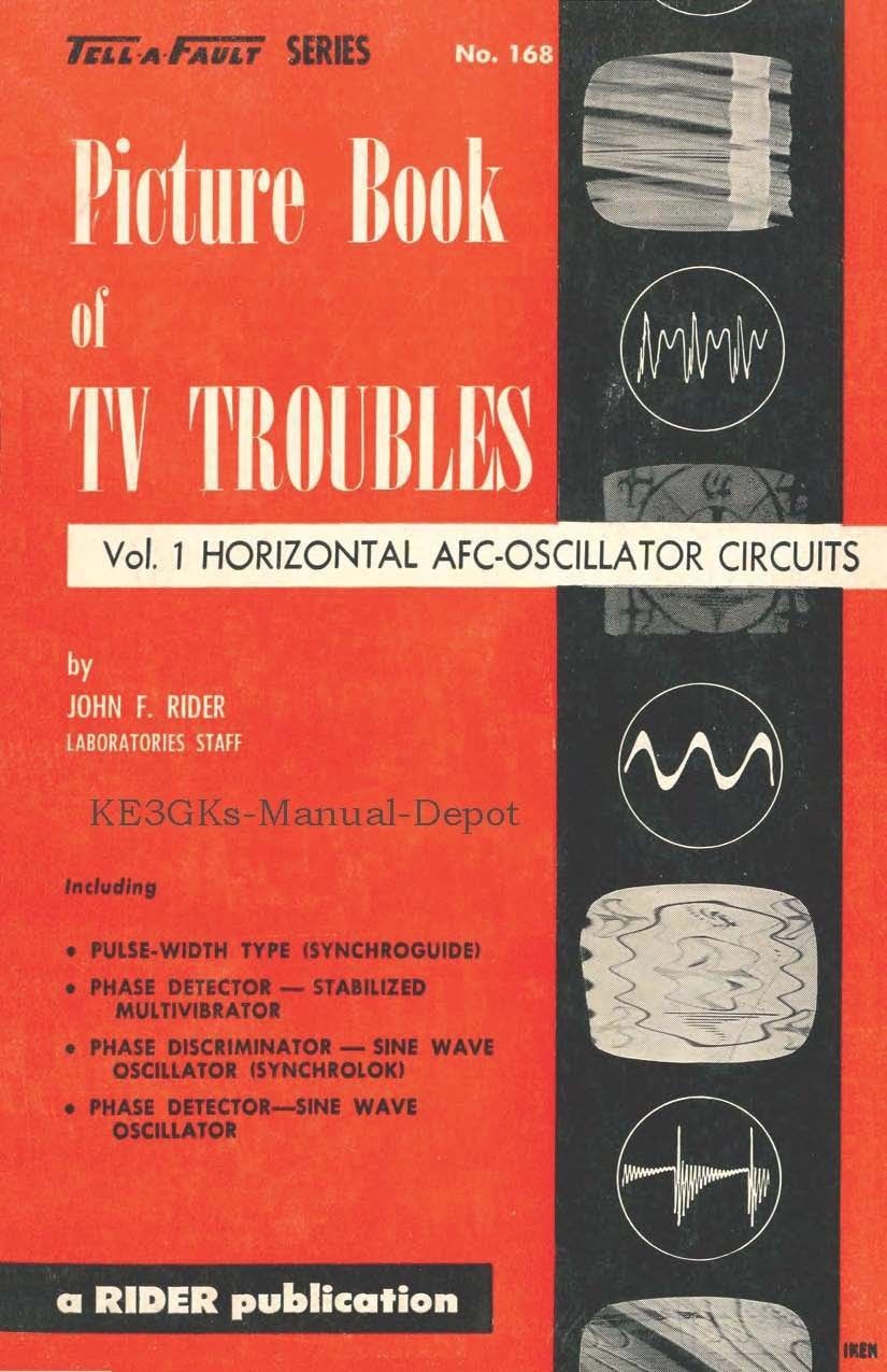 Riders Picture Book of TV Troubles Volumes 1 thru 7 * CDROM * PDF