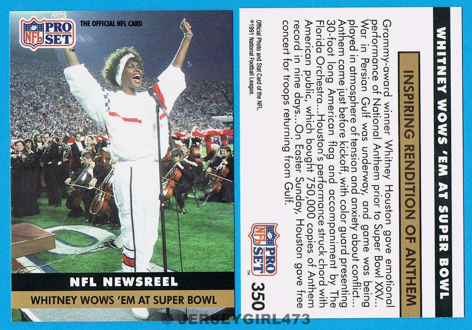 whitney houston super bowl xxv 1991