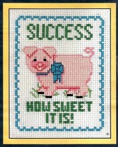 Sunset Success Counted Cross Stitch Kit #945 NIP by Melanie Lacki 1983 - $5.99