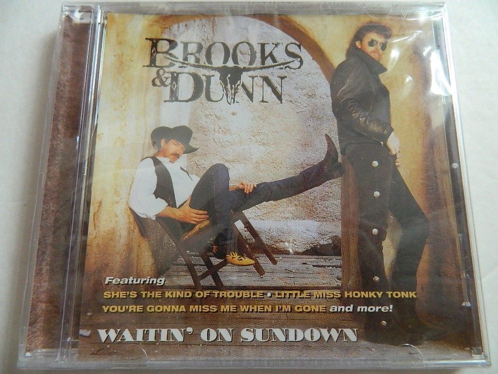 BROOKS & DUNN - WAITIN' ON SUNDOWN, (1994 ARISTA CD), BRAND NEW SEALED ...