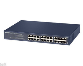 NETGEAR model JFS524 Fast Ethernet Switch 24port 10/100Mbps internet aut... - $44.05