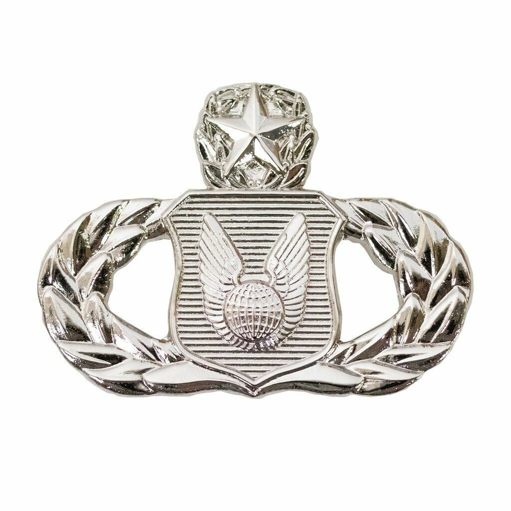 Genuine U.S. AIR FORCE (USAF) BREAST BADGE: OPERATIONS SUPPORT: MASTER ...