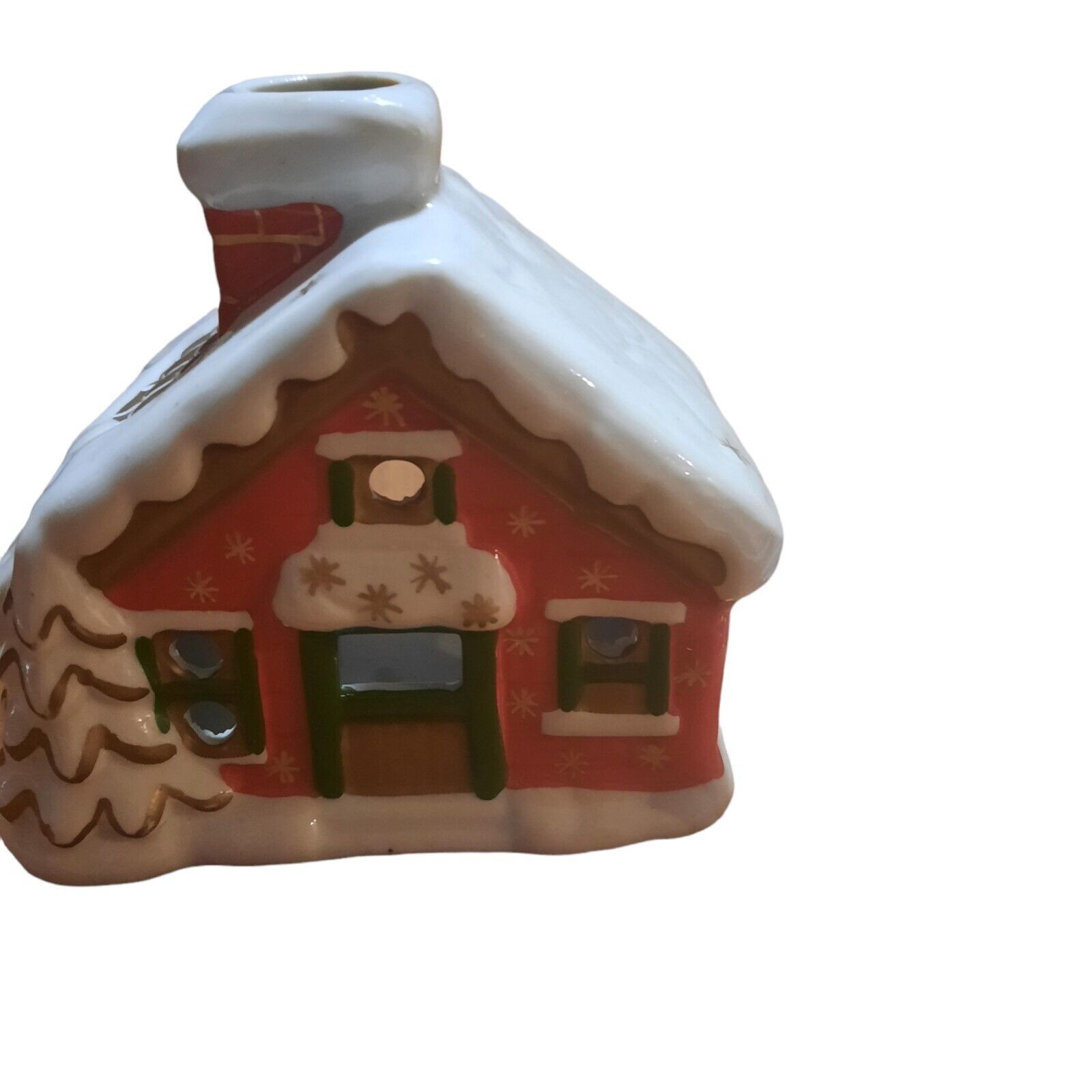 Primary image for christmas village Ornament  Candleholder