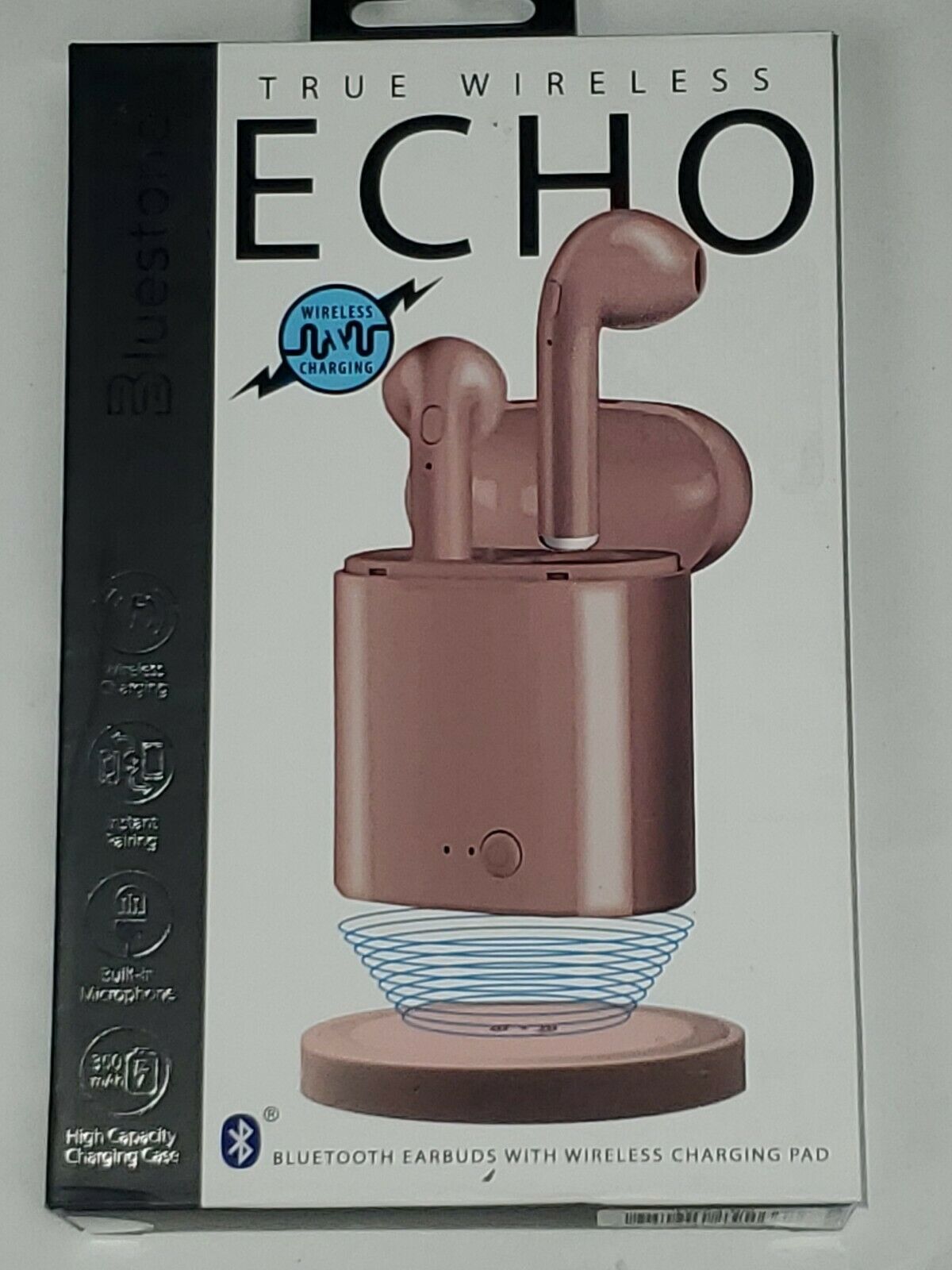 Bluestone Black Echo True Wireless Bluetooth Earbuds with Wireless