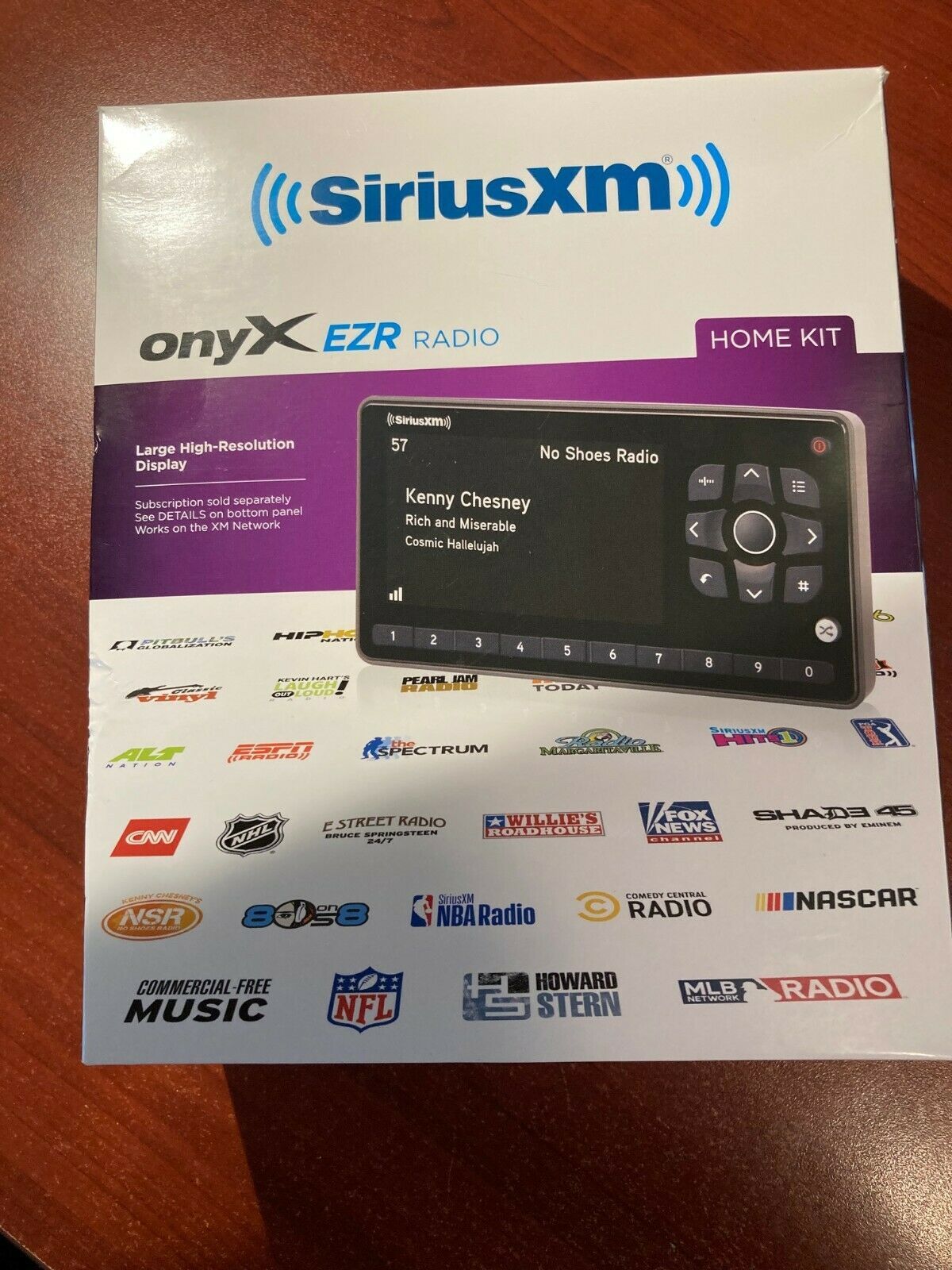 SiriusXM Onyx EZR SXEZR1H1 Satellite Radio Receiver with Home Kit