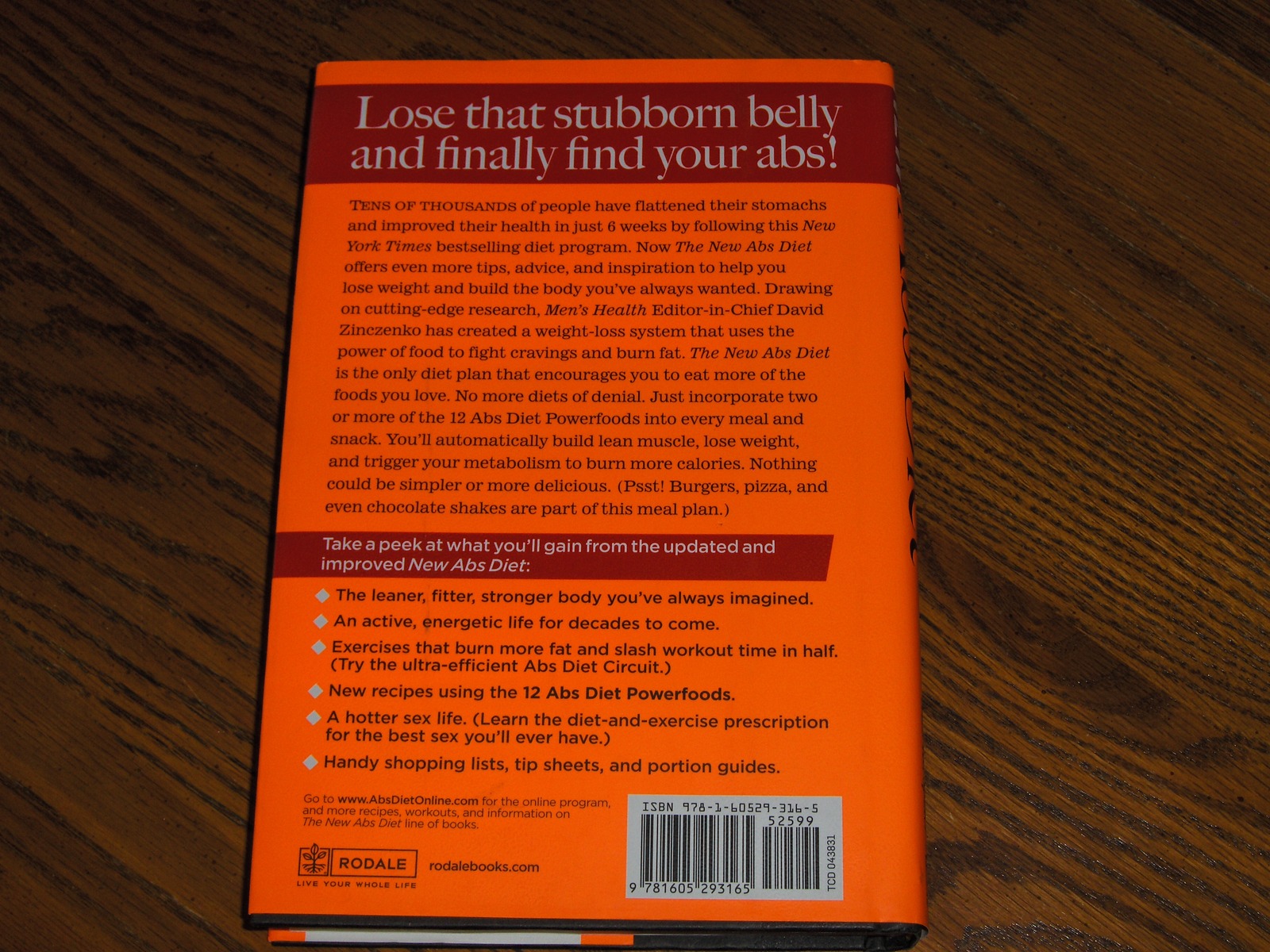 The New Abs Diet David Zinczenko Nonfiction