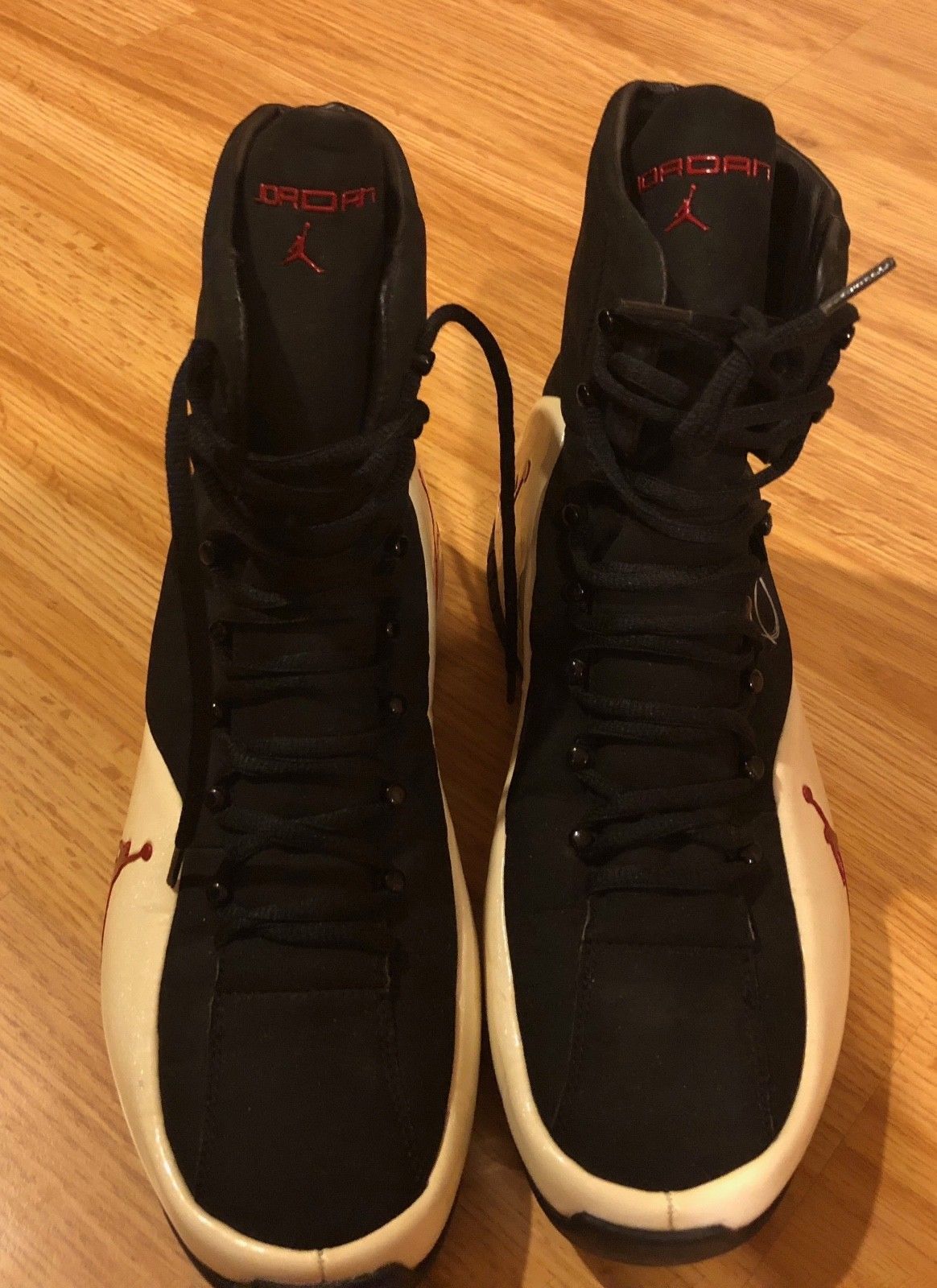 Roy Jones Jr. Signed Auto Air Jordan boxing shoes Other Autographed Items