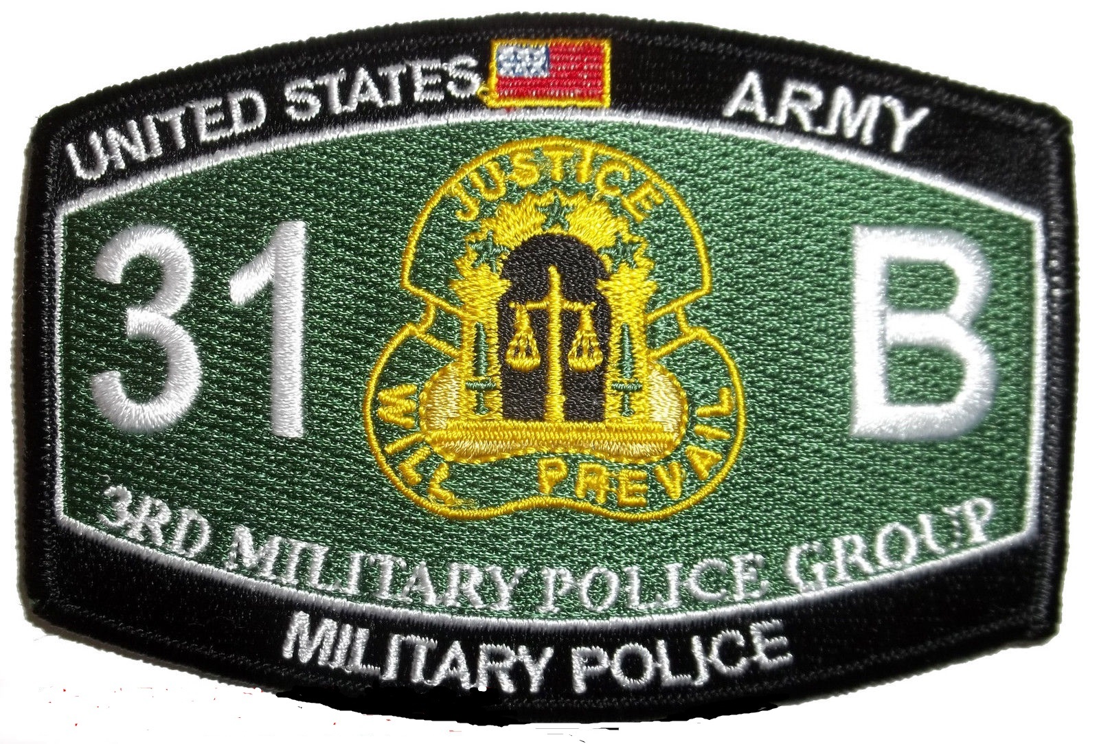 US Army 3RD MP Group CID New MOS 31B Patch Other