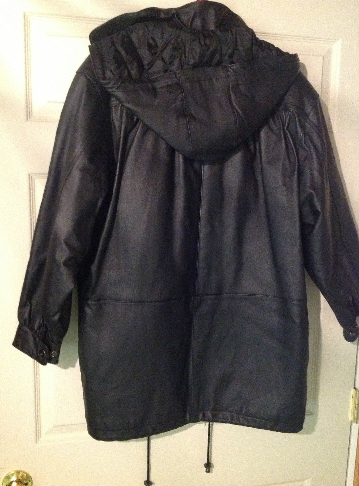 New Liz Baker Essentials premium leather coat women medium NEW - Coats ...