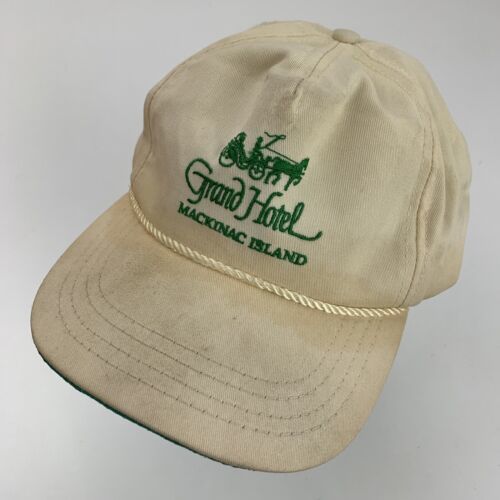 Grand Hotel Mackinac Island Ball Cap Hat Adjustable Baseball - Hats