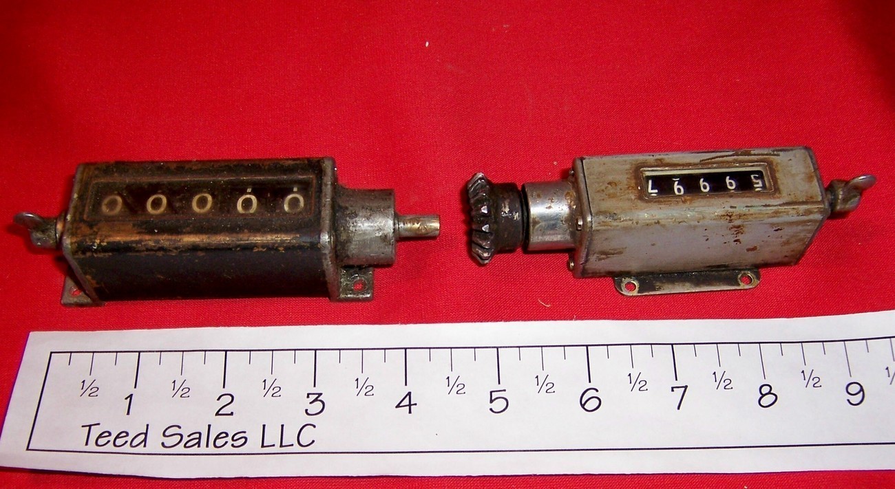 Veederoot Rotary Mechanical Digital Counter Counter Modules