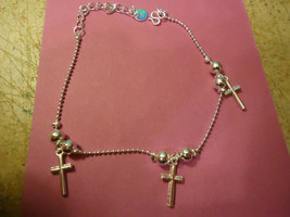 Cross & Orbs Bracelet **L@@K** >> Combined Shipping << (4975) - $2.97