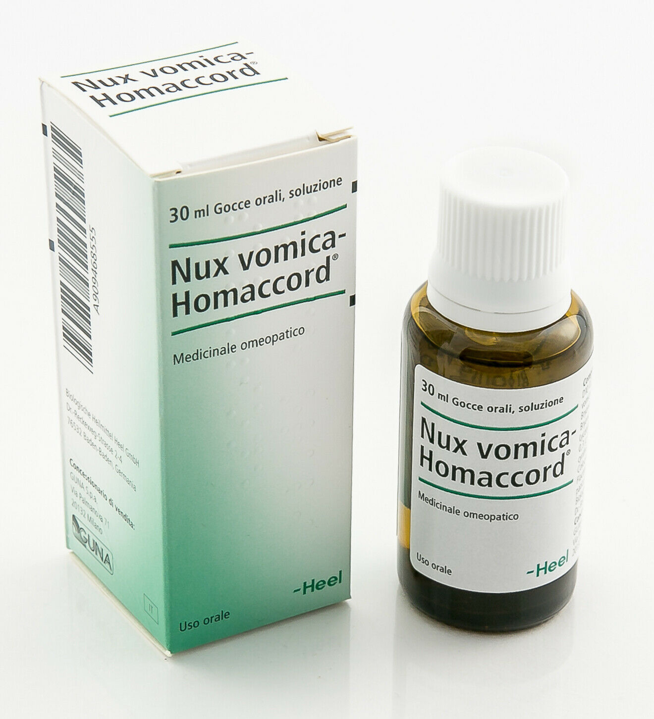 HEEL Nux Vomica Homaccord 30ml Homeopathic Remedies - Homeopathic Remedies