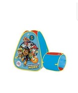 Paw Patrol Hideabout nickelodeon neon toddler Play hut set indoor play h... - $22.50