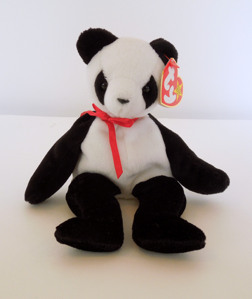 panda ty beanie baby