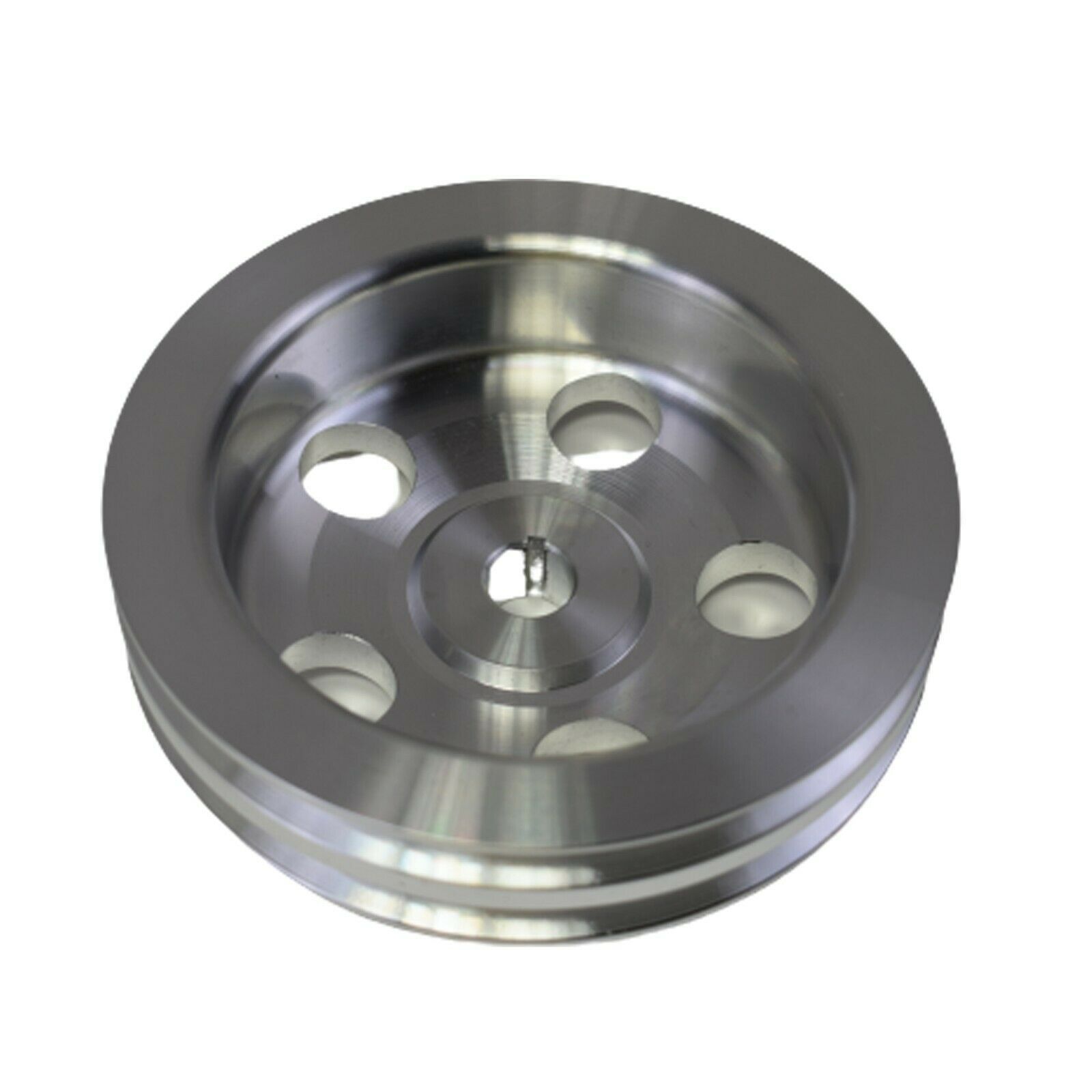 Saginaw Power Steering Pump DoubleGroove Aluminum Pulley For GM