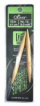 Clover Takumi Bamboo 16 Inch Circular Knitting Needle Size 13 - $15.69