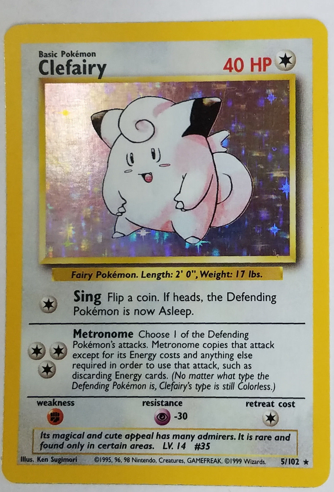 clefairy doll first edition