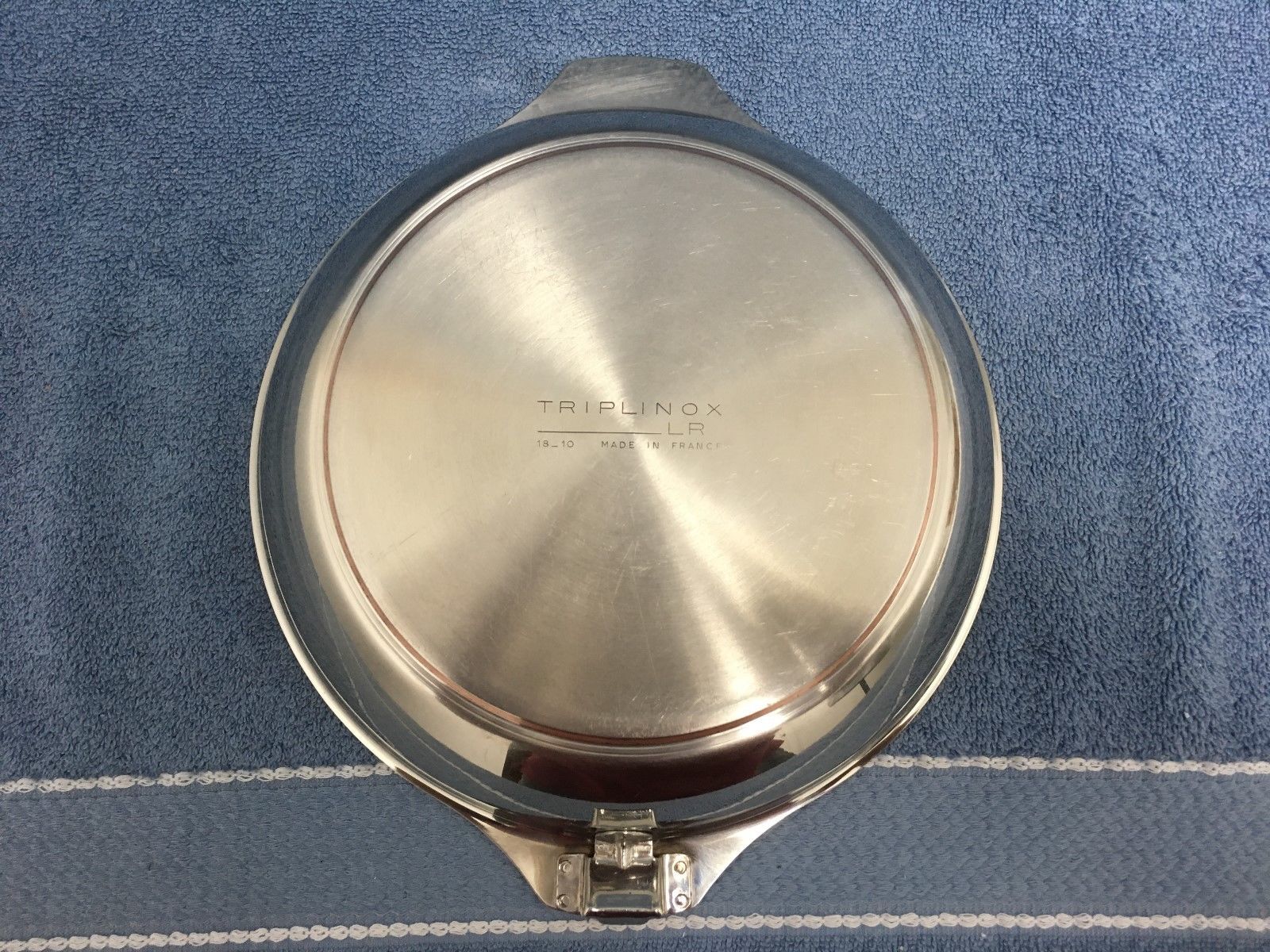 Triplinox Letang Remy France 18/10 Stainless Copper Core 8 3/4" Fry Pan