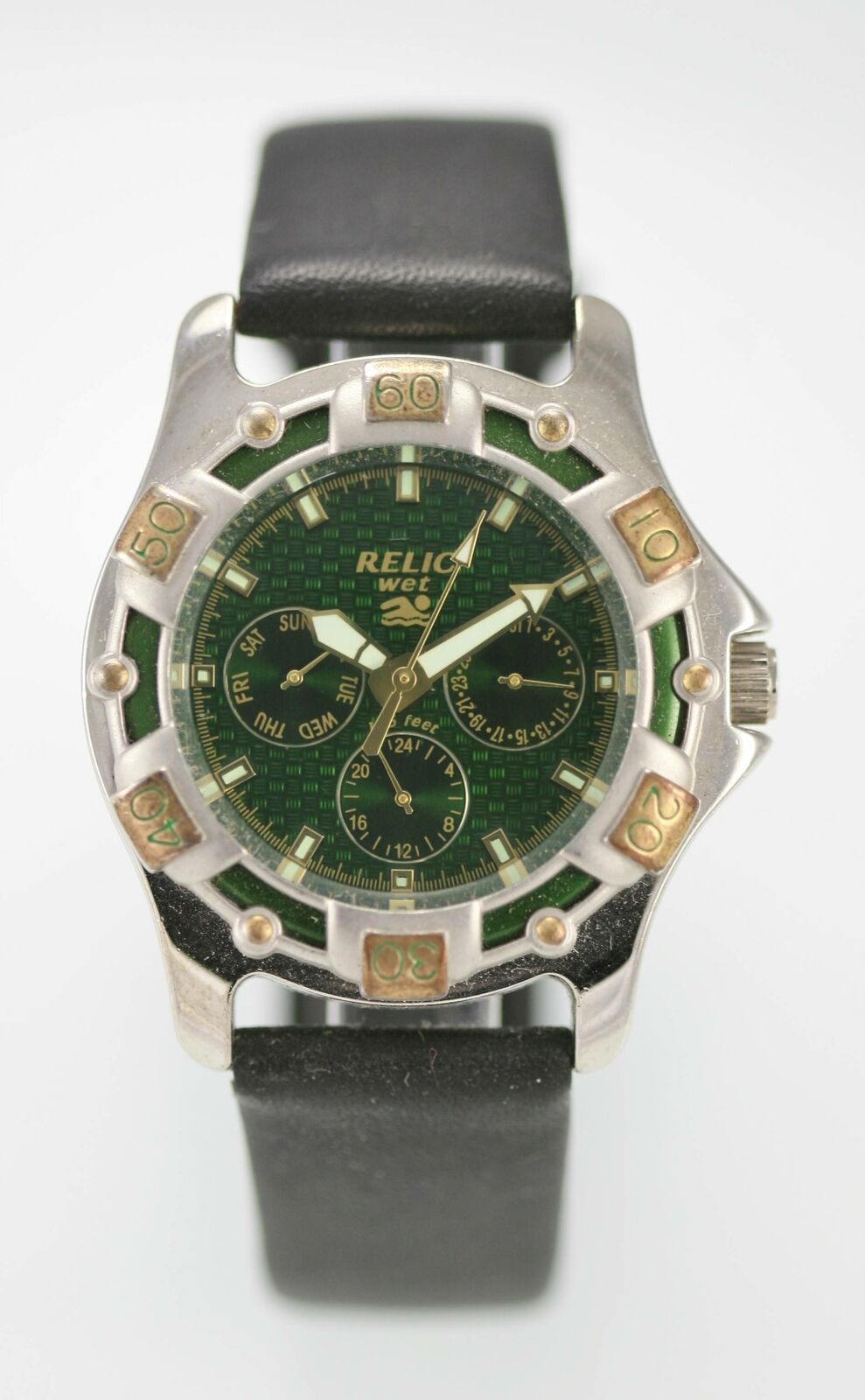 relic wet mens watch