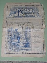 Picture Lesson Paper Vintage 1902 Childrens Religious - $12.99