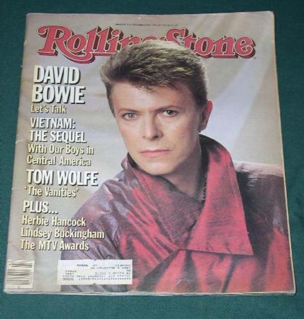 DAVID BOWIE VINTAGE ROLLING STONE MAGAZINE 1984 - Other