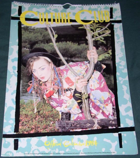 Culture Club Boy George Official Uk Calendar And Similar Items