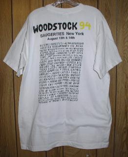 woodstock 94 t shirt