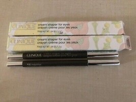 2 X Clinique Cream Shaper For Eyes ~ # 103 Egyptian ~ New In Box - $34.99