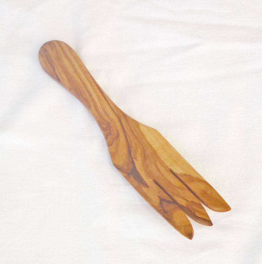 Wooden salad serving fork 22cm / 8.6 inches Cooking Utensils