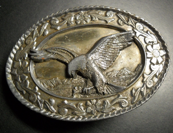 Siskiyou Belt Buckle 1985 Pewter Eagle in and 23 similar items