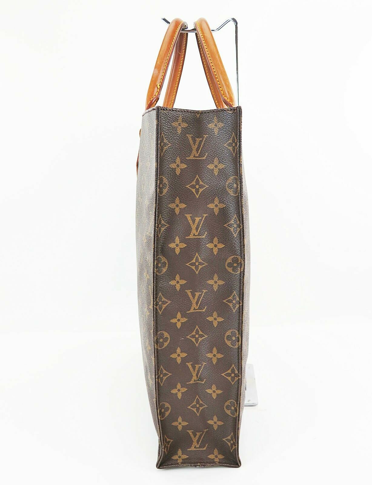 Authentic Louis Vuitton Sac Plat Monogram Tote Shopping Bag Purse #36525 - Women&#39;s Bags & Handbags