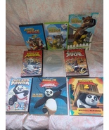 Over the Hedge,  Kung Fu Panda &amp; Chop Kick Panda  - 6 dvds + 3 books in ... - $20.00
