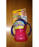 Nuby Step-1 Sippy Cup With Handle No Spill 8oz BPA Free 4+Month Baby Inf... - $3.96