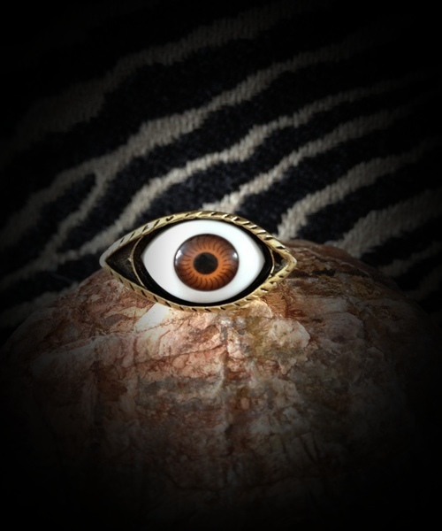 Primary image for  EVIL EYE RING TALISMAN VOODOO MAGICK SEND BACK ANY BLACK MAGICKS TO THE SENDER