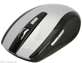 Gray Wireless Optical Mini mouse for Dell Toshiba Apple Chromebook Laptop  PC - $23.03