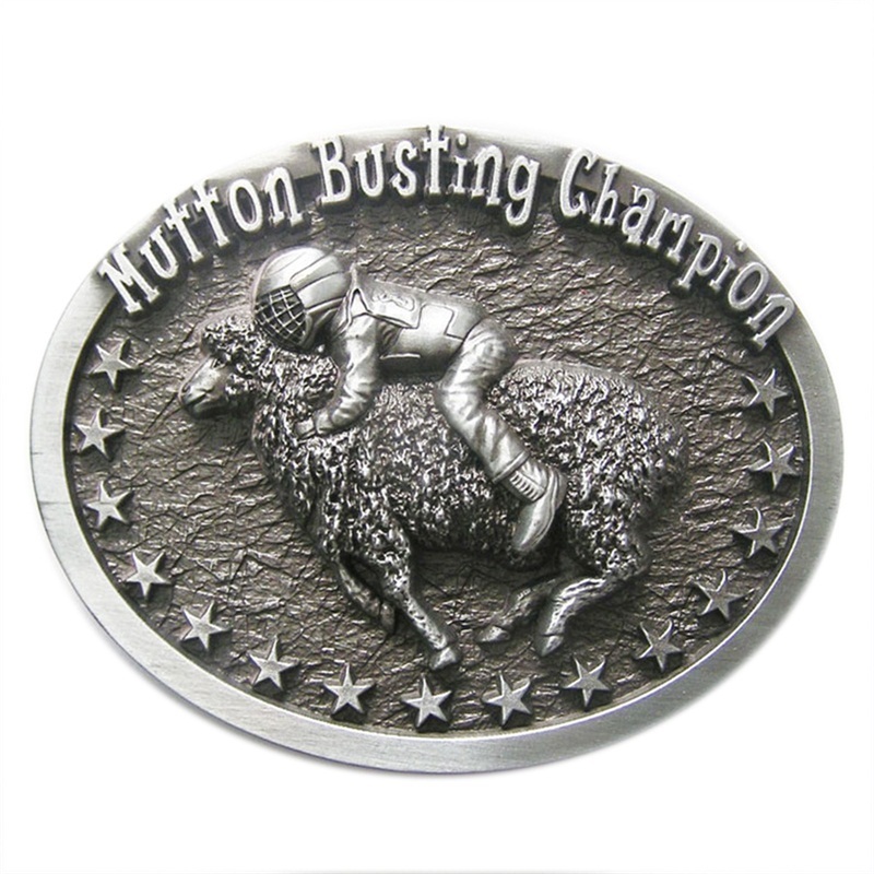 New Vintage Original Oval Mutton Busting Champion Western Belt Buckle Gurtelschn