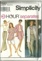 Ty sewing pattern 9081 misses womens jacket top pants shorts size 18 20 22 24 uncut  1  thumb200